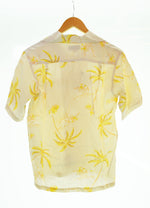 メゾンキツネ MAISON KITSUNE アロハシャツ ハワイアンシャツ ベージュ KMH30500 半袖シャツ ベージュ SSサイズ 103MT-1972