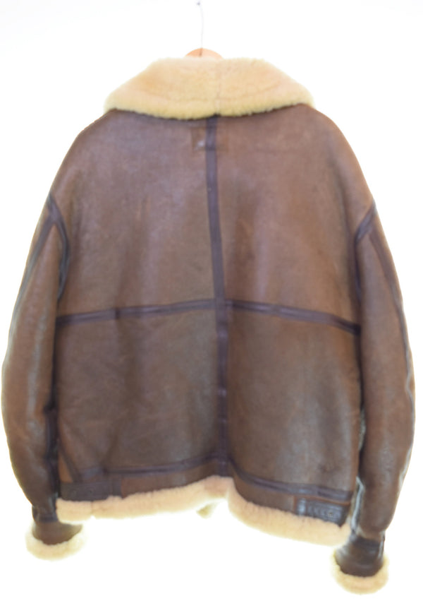 アヴィレックス AVIREX  B-3 フライトジャケット ムートンジャケット AC-17755 42 ジャケット ブラウン 103MT-3429
