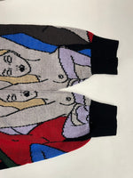 ワコマリア WACKO MARIA 総柄 ニット セーター マルチカラー Mサイズ 101MT-4278