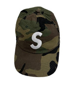 シュプリーム SUPREME Seersucker S Logo Woodland Camo シアサッカー エスロゴ ウッドランド カモ 帽子 メンズ帽子 キャップ カーキ 101hat-135