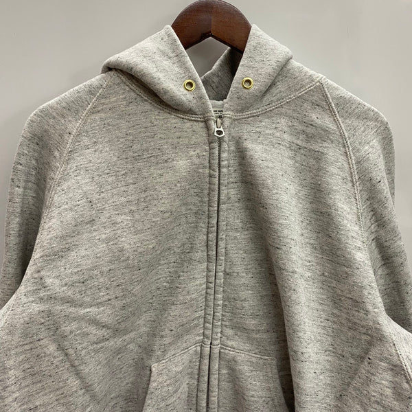 【曜日割引対象外】 シュアマニュファクチュアリング XX DEVELOPMENT SURE MANUFACTURING AWESOME FLEECE ZIP HOODY 霜降りグレー パーカ グレー XLサイズ 201MT-4572 VB