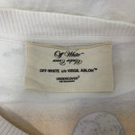 オフホワイト Off-White アンダーカバー UNDERCOVER コラボ OMAA061G19877010 Tシャツ ホワイト XSサイズ 201MT-4746