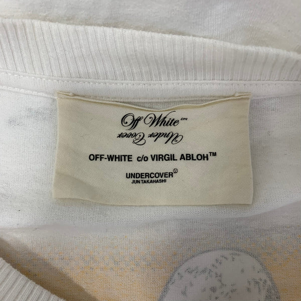 オフホワイト Off-White アンダーカバー UNDERCOVER コラボ OMAA061G19877010 Tシャツ ホワイト XSサイズ 201MT-4746