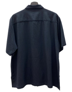 シュタイン stein W/TA SS SHIRT ウール トリアセテート ショートスリーブ シャツ ボタン 半袖 紺 ST.066 半袖シャツ 無地 ネイビー Mサイズ 104MT-2335