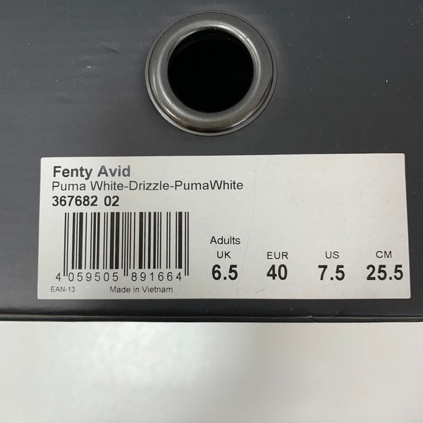 プーマ PUMA FENTY AVID  367682 02 レディース靴 スニーカー ホワイト 25.5cmサイズ 201-shoes1583