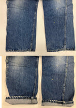 ヴィンテージ vintage 60's 60年代 ストア系 42TALON ZIPPER イエロー/オレンジステッチ デニム ブルー 101MB-675