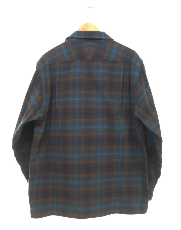 ペンドルトン PENDLETON オンブレチェック オープンカラーシャツ BEAMS 別注  長袖シャツ マルチカラー LLサイズ 103MT-3088