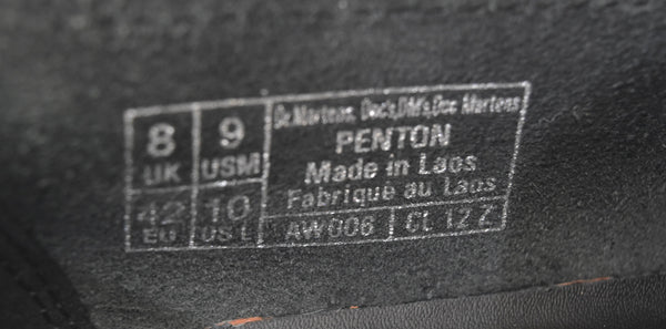 ドクターマーチン Dr.Martens Penton Smooth Leather Loafer レザー ローファー UK8 41186001 メンズ靴 ローファー ブラック 26.5cm 103S-1226