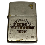 【中古】ネイバーフッド NEIGHBORHOOD ZIPPO ジッポ エイジング加工 USA製 メンズジュエリー・アクセサリー その他 シルバー 201goods-815