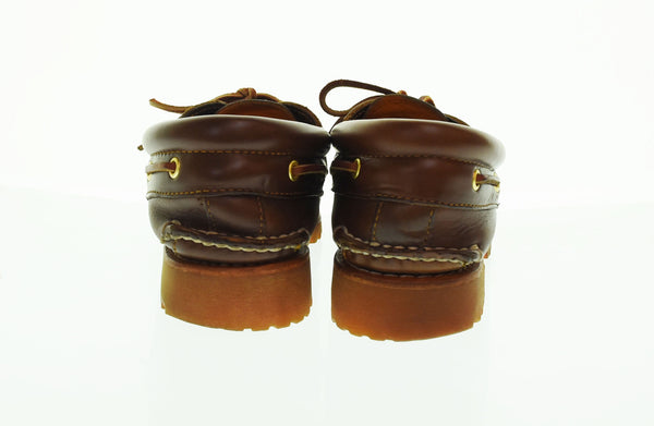 ティンバーランド Timberland 3EYE CLASSIC LUG スリーアイ クラシック ラグ AUTHENTIC HANDSEWN BOAT SHOE  30003 メンズ靴 デッキシューズ ブラウン 8.5M 103S-1019