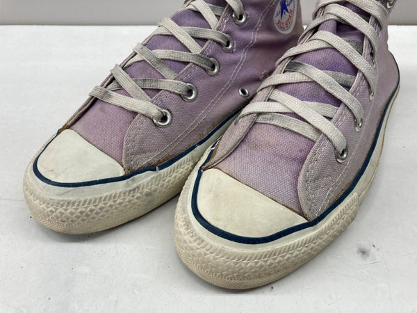 コンバース CONVERSE 80s ALL STAR HI オール スター ハイ キャンバス ヴィンテージ USA製 シューズ ラベンダー 紫 メンズ靴 スニーカー パープル US5 1/2 104S-887