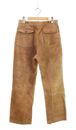 ラルフローレン RalphLauren 90s スエードレザーパンツ ベイカー型