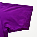 シュプリーム SUPREME  ファイヤー 刺繍 ロゴ 半袖Tシャツ 紫 Tシャツ 刺繍 パープル 3Lサイズ 103MT-429