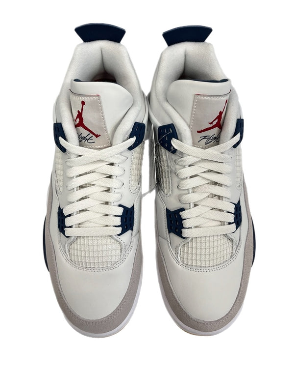 ジョーダン JORDAN Nike SB Air Jordan 4 Retro SP Summit White ナイキ SB エアジョーダン4 レトロ SP サミットホワイト ネイビー DR5415-100 メンズ靴 スニーカー ホワイト 27cm 101sh-2122