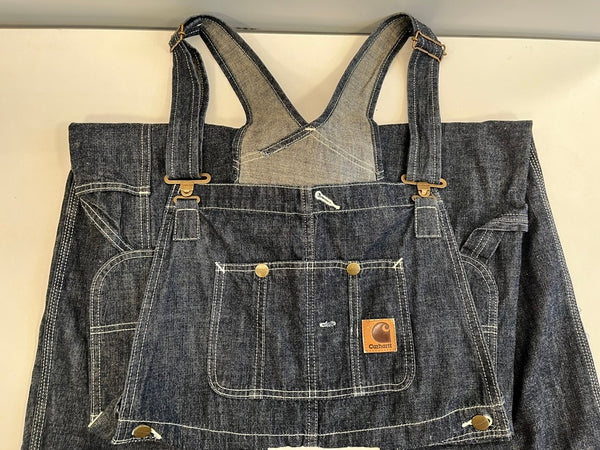 カーハート Carhartt デニム ACH-1543 つなぎ・オーバーオール ネイビー サイズ30 101MB-729