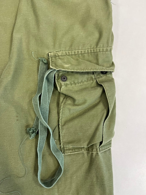 ミリタリー Military Vintage ヴィンテージ 70s M-65 M65 ミリタリーパンツ フィールドパンツ 8415-782-2953 カーゴパンツ カーキ Mサイズ 101MB-691