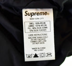 シュプリーム SUPREME GORE-TEX 700-Fill Down Parka ダウン ジャケット 黒 ジャケット ロゴ ブラック Sサイズ 103MT-693