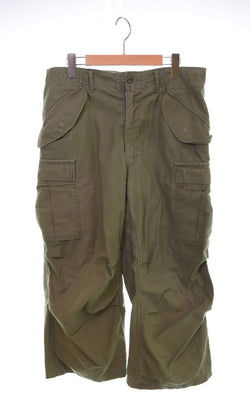 ミリタリー Military 60s アメリカ軍 M-65 フィールドカーゴパンツ 60's RAPIDジッパー DSA-100-67-C-1276 カーゴパンツ カーキ 103MB-512