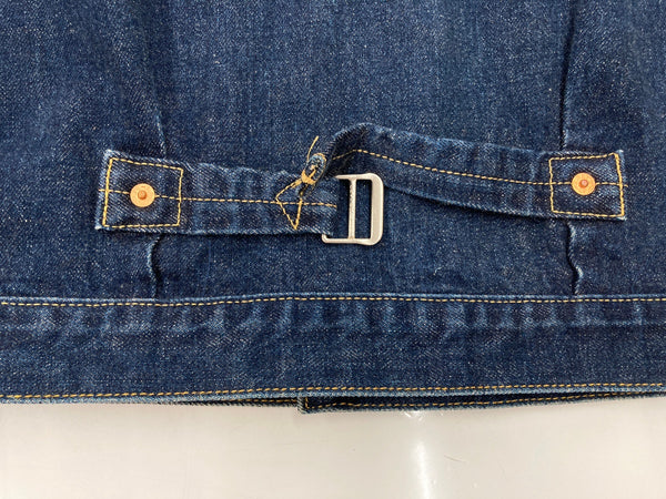 リーバイス Levi's 1st 506 大戦モデル ファースト LVC VINTAGE CLOTHING 復刻 日本製 デニムジャケット Gジャン 濃紺 サイズ 36 ジャケット 無地 ネイビー 104MT-1828