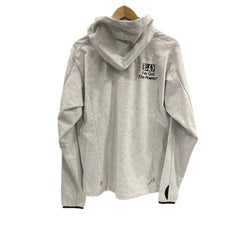 クシタニ KUSHITANI YOSHIMURA MID PARKA　ヨシムラ ミッド パーカー スラブ加工 防風素材　フード付ミッドレイヤー ヨシムラコラボ K-1963Y パーカ グレー LLサイズ 101MT-5309