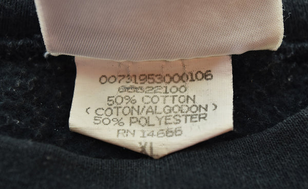 US US古着 90s USA製 ヴィンテージ Rollin Hardローリンハード スウェット ブラック LLサイズ 103MT-3361