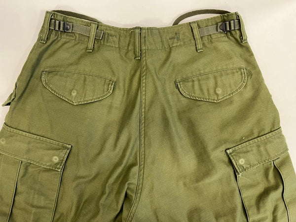 ミリタリー Military M-65 M65 フィールドパンツ ミリタリーパンツ アルミジップ カーゴパンツ カーキ 101MB-693