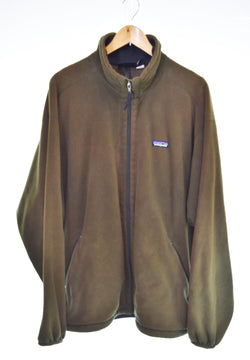 パタゴニア PATAGONIA 00AW  ウィンドプルーフ フリースジャケット アウトドア 25322 ジャケット カーキ LLサイズ 103MT-3223