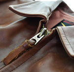 ビーマッコイ B-MCCOY'S  STEERHIDE LEATHER SINGLE RIDERS JACKET ステアハイド シングル レザー ライダース ジャケット バイカー 42 ジャケット ブラウン 103MT-2239