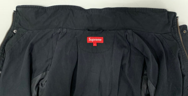 シュプリーム SUPREME 13SS Panelled Parka ジャケット ブラック Lサイズ 201MT-4158