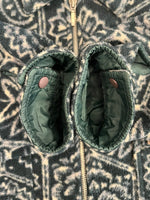 パタゴニア PATAGONIA 90s 90年代 総柄 シンチラ オーバーシャツ ヘキサゴン USA製 アメリカ製 25012 ジャケット グリーン Lサイズ 101MT-4718