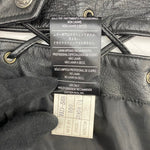 【曜日割引対象外】 ハーレーダビッドソン HARLEY DAVIDSON レザーベスト ベスト ブラック Sサイズ 201MT-3960 VB