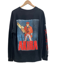 ヴィンテージ vintage 90’s 90年代 AKIRA 1988 KANEDA EXPLODE L/S TEE アキラ 金田 アニメT ロングスリーブ MADE IN USA アメリカ製 XL ロンT ブラック LLサイズ 101MT-4353