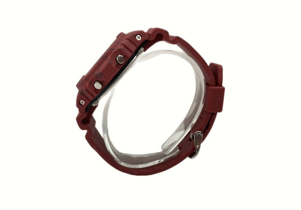 ジーショック G-SHOCK CASIO カシオ Treasure Hunt 渋谷 地図 耐衝撃構造 20気圧防水 アウトドア 腕時計 ウォッチ 3229 赤 DW-5600SBY メンズ腕時計レッド 104T-19