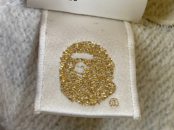 アベイシングエイプ A BATHING APE エイピー APEE ALOHA CAMO ZIP UP HOODIE アロハ カモ ジップアップ フーディ パーカー ダブルジップ YELLOW 黄色 パーカ 総柄 イエロー TALL 104LT-116