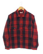 シュガーケーンライト   SUGAR CANE LIGHT WOOL CHECK UTILITY JACKET ウールチェック ユーティリティ ジャケット 赤 SC14035 ジャケット レッド Sサイズ 103MT-2446