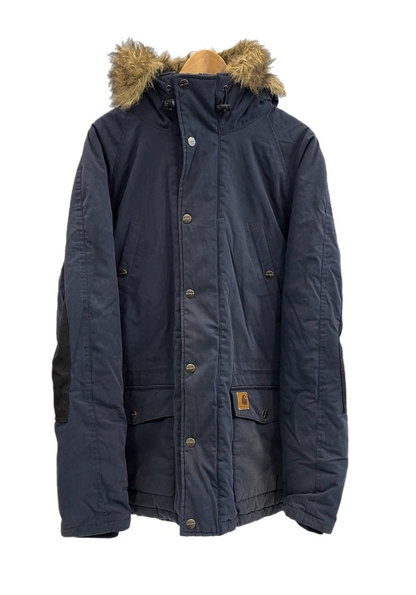 カーハート Carhartt WIP TRAPPER PARKA トラッパー パーカー 紺 I014880 XXL ジャケット ネイビー 3Lサイズ 101MT-5090