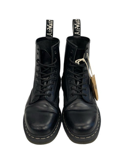 ドクターマーチン Dr.Martens 8ホールブーツ ホワイトステッチ 24758 メンズ靴 ブーツ その他 ブラック UK7 101sh-2361