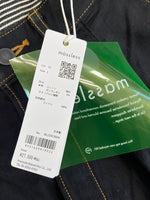 マスレス massless Organic Denim Wide Pants オーガニック デニム ワイドパンツ ブラックデニム ジーンズ デニム ブラック サイズ2 101LB-25