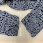 ダイリク DAIRIKU 21SS Flower Pattern Hand Knitting セーター ブルー Fサイズ 201MT-4810