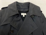ハイク HYKE ライナー付き トレンチコート TAILORED テーラード フロントボタン ウエストマーク BLACK 黒 132-17005 コート 無地 ブラック SIZE1 104LT-63