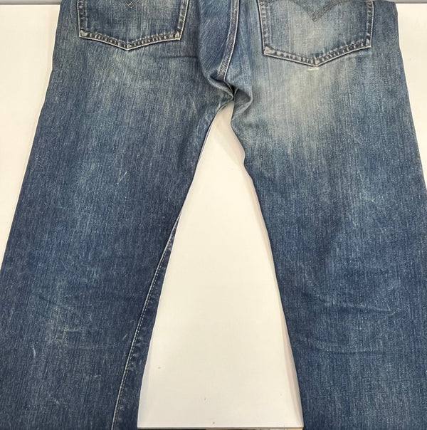 リーバイス Levi's 60's~70's 60～70年代 505 BIGE 不均等V ボタン裏5刻印 並行ステッチ 42TALON ZIPPER 赤耳 耳付き VINTAGE ヴィンテージ デニム ブルー 101MB-662