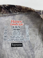 シュプリーム SUPREME Hanes ヘインズ 骨サーマル リアルツリー ツリーカモ XL ロンT カーキ LLサイズ 101MT-3929