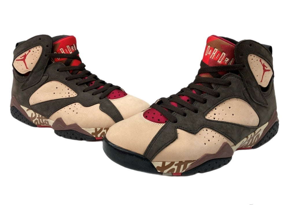 ナイキ NIKE 19年製 × Patta パタ AIR JORDAN 7 RETRO エア ジョーダン