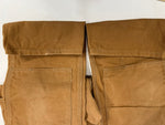 カーハート Carhartt ダブルニー ペインターパンツ US古着 USA製 ワークパンツ B01 BRN カーゴパンツ ブラウン 34×30 101MB-721