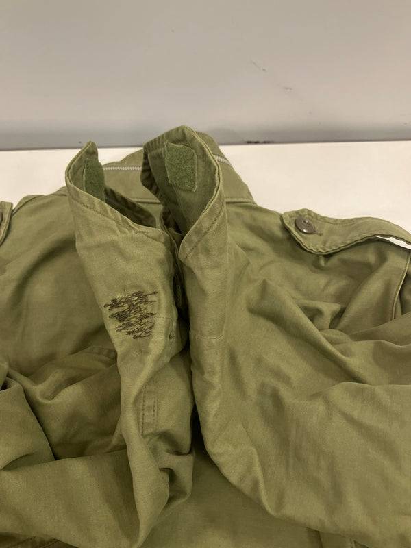 ミリタリー Military 60's~ 60年代 US ARMY 米軍実物 アメリカ軍 M-65 M65 フィールドジャケット シェル アルミジップ SCOVILL ZIP VINTAGE ヴィンテージ ジャケット カーキ 101MT-5415