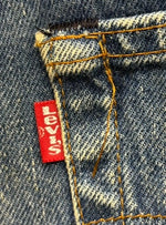 【曜日割引対象外】 リーバイス Levi's 80's 2501 0117 赤耳 デニム ブルー W30サイズ 201MB-759 VB