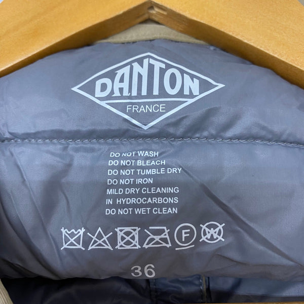 ダントン DANTON INNER DOWN VEST JD-8749 ベスト ベージュ 201LT-373