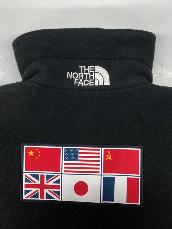 ザノースフェイス THE NORTH FACE Trans Antarctica Fleece Jacket トランス アンタークティカ フリース ジャケット ジップアップ アウトドア 黒 NA72235 ジャケット ロゴ ブラック Mサイズ 104MT-1413