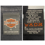 【曜日割引対象外】 ハーレーダビッドソン Harley-Davidson Buell American Motorcycles USA製 Tシャツ ブラック XLサイズ 201MT-4098 VB