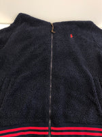 ラルフローレン RalphLauren POLO ポロ ボアパーカー 紺 フーディ XL パーカ ネイビー LLサイズ 101MT-3763